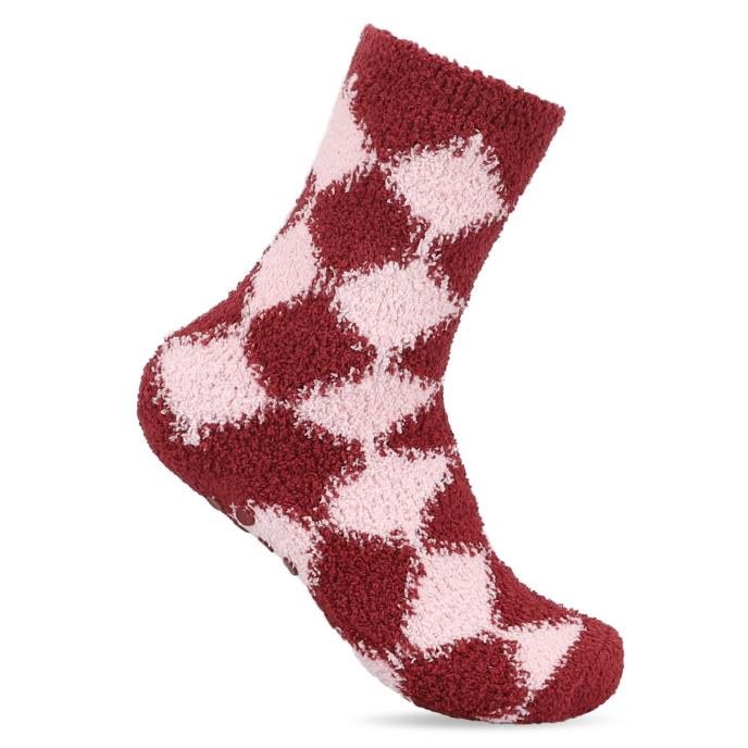totes Cosy Socks, Scrunchie & Eye Mask Gift Set Red / Pink Extra Image 5